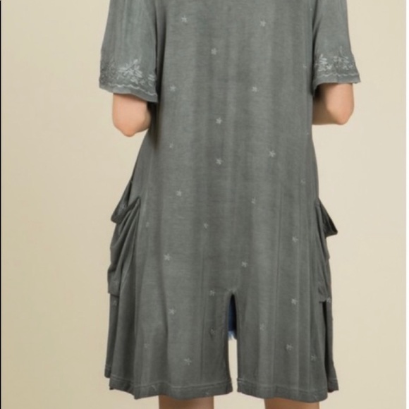 POL Short Sleeve Embroidered Cardigan - Picture 7 of 8